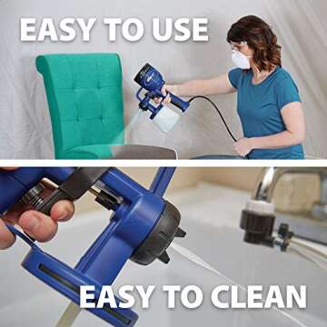 HomeRight Finish Max Paint Sprayer with Adjustable Patterns