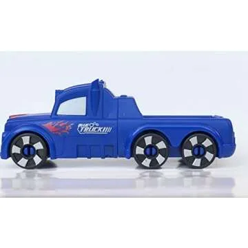 Hungry Cutters Magnetic Create & Build Vehicle Set. Fine Motor Speech Educational STEM Construction Preschool Engineering Best Gift for Boys and Girls!