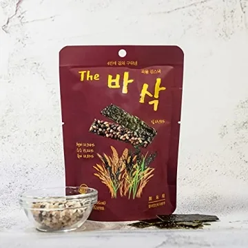 Crunchy Seaweed Chips, Whole Grain, No Additives, 8.15oz