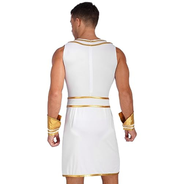 Hansber Ancient Greek Costume for Halloween Fun