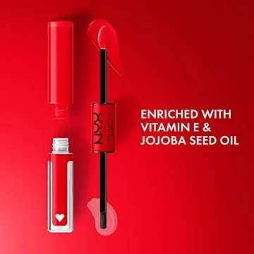 NYX Shine Loud Long-Lasting Liquid Lipstick - Rebel In Red