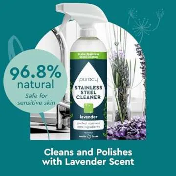 Puracy Stainless Steel Cleaner - Natural & Effective