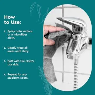 Puracy Stainless Steel Cleaner - Natural & Effective