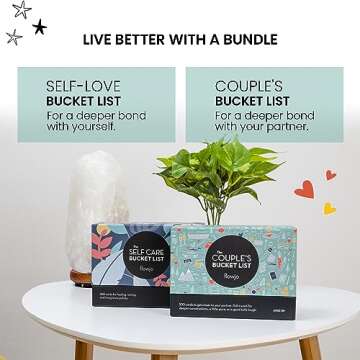Flowjo Couple's Bucket List - The Couple Games - Couple Cards Date Night Gifts - 100 Romantic & Adventurous Couples Date Ideas - Reconnect, Bond, and Ignite The Spark of Deeper Love!