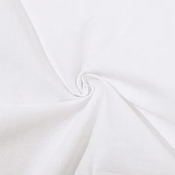 JEKAOYI Summer Linen Cotton Short Sleeve Shirt