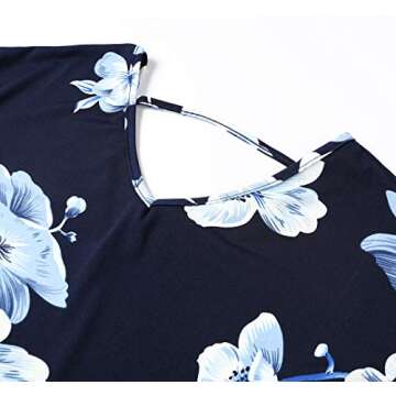 ZZER Women Casual Summer Maxi Dress with Pockets