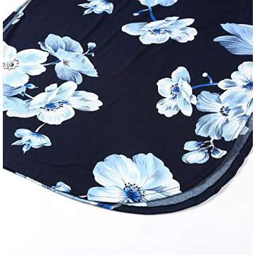 ZZER Women Casual Summer Maxi Dress with Pockets