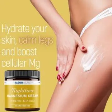 Nighttime Magnesium Lotion for Relaxation and Recovery