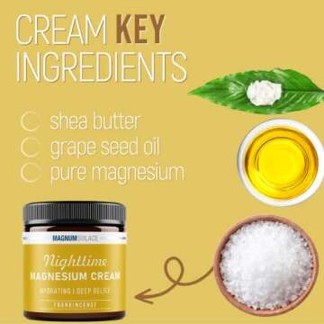 Nighttime Magnesium Lotion for Relaxation and Recovery
