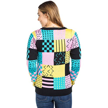 Tipsy Elves Retro Winter Ski Snow Zip-Up Sweater