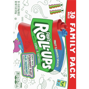 Fruit Roll-Ups Fruit Snacks Variety Pack, 30 Count