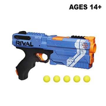 Nerf Rival Kronos XVIII-500 Blaster – Unleash the Action with Blue Power!