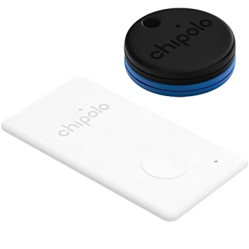 Chipolo ONE - Key Finder, Bluetooth Tracker for Keys, Backpack, Item Finder, Premium Features, Out o...