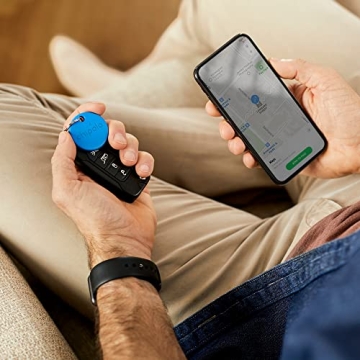 Chipolo ONE - Key Finder, Bluetooth Tracker for Keys, Backpack, Item Finder, Premium Features, Out of Range Alerts, Works with Chipolo app (iOS & Android Compatible) (2X ONE + 1x Card)