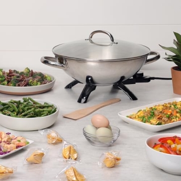 Presto 5900 Electric Wok for Effortless Cooking Experience