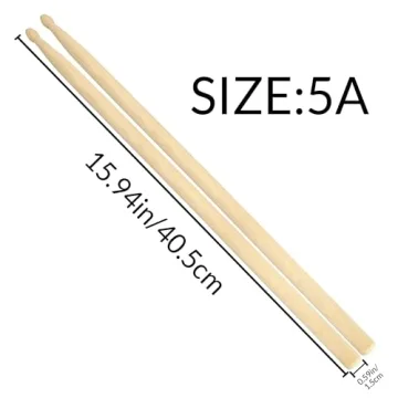 Personalized Custom Maple Drumsticks for Drummers