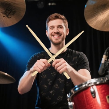 Personalized Custom Maple Drumsticks for Drummers