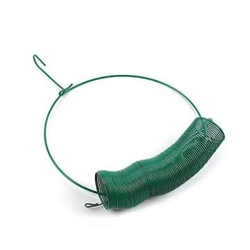 Peanut Bird Feeder,Blue Jays/Squirrel Feeder, Suet Wreath Feeder, Solid Steel Durable Whole Peanut Wild Bird Feeder with Hanging Hook.for Blue Jays for Outdoor (Green)