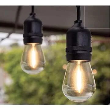 Feit Electric 48' LED Filament String Light Set - Charm & Warmth