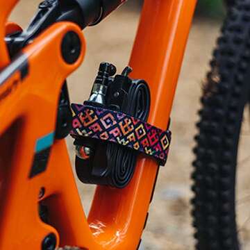 Granite Talon Bike Tire Levers with Bicycle Chain Master Link Pliers Function, Bike Chain Quick-Link Removing Tools, Bike Tool Kit for Mountain Bike, Road Bike, BMX Bike (Orange)