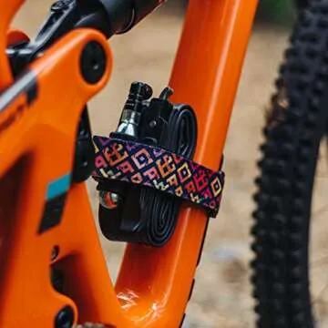 Granite Talon Bike Tire Levers with Bicycle Chain Master Link Pliers Function, Bike Chain Quick-Link Removing Tools, Bike Tool Kit for Mountain Bike, Road Bike, BMX Bike (Orange)