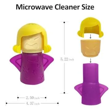 Angry Mama Microwave Cleaner for Easy Steam Cleaning