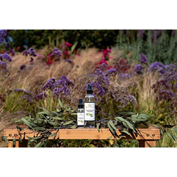 EuroSpa Aromatics Pure Eucalyptus Oil ShowerMist and Steam Room Spray, All-Natural Premium Aromatherapy Essential Oils - Pure Eucalyptus, 8oz