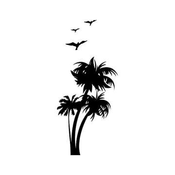Palm Trees Wall Decal - Perfect Beach Decor