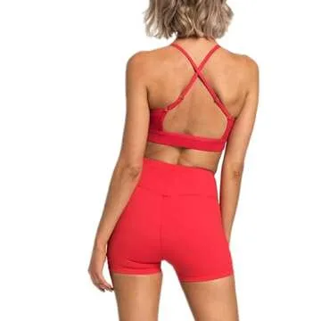 IMEKIS Women's 2 Piece Comfortable Workout Sets for Yoga and Fitness