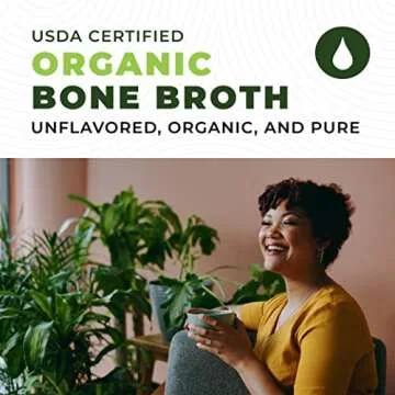 Organic Bone Broth Protein Powder - Grass Fed & Pure