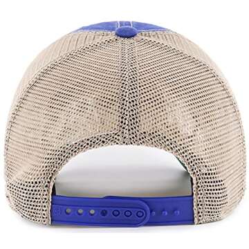 47 NCAA Trawler Team Color Mesh Trucker Clean Up Adjustable Hat, Adult One Size Fits All - Florida G...