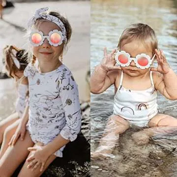 Stylish NULOOQ Sunglasses for Kids - Safe & Durable