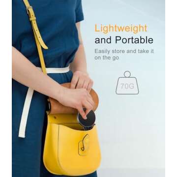 Jkoailiwi Magnetic Phone Tripod Mount for iPhone 12/16