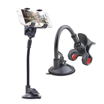 iVoler Long Arm Windshield Mount for iPhone and Galaxy Smartphones