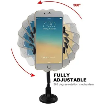 iVoler Long Arm Windshield Mount for iPhone and Galaxy Smartphones