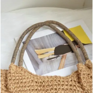 Hzxsny Lightweight Straw Bag for Women, Straw Beach Bag Tote Bag, Large Woven Tote Straw Bags, Summer Beach Rattan Handbag