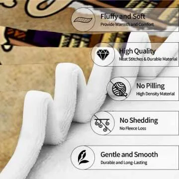 SATIGI Just A Woman Who Loves Book Blanket, Personalized Reading Blanket for Book Lovers, Valentines Day Gifts for Book Lovers Girlfriends Her, Best Bookworm Gifts, Book Club Gifts Birthday for Women