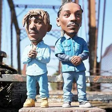 Unique Casetic Rapper Resin Ornament for Home Decor