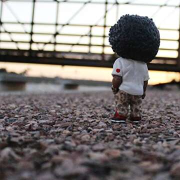 Unique Casetic Rapper Resin Ornament for Home Decor