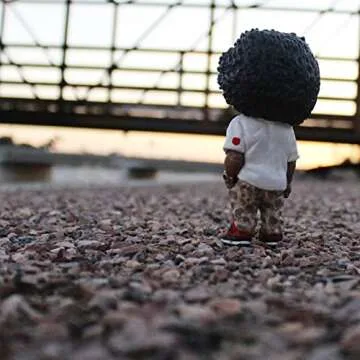 Unique Casetic Rapper Resin Ornament for Home Decor