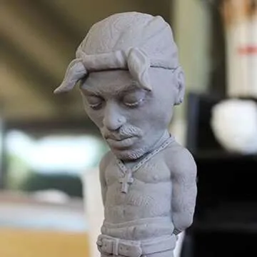 Unique Casetic Rapper Resin Ornament for Home Decor