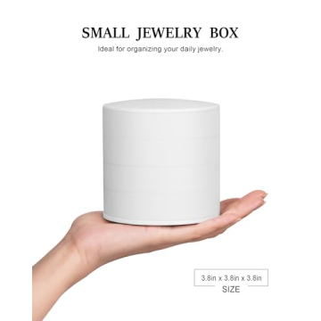 Stylish CONBOLA Jewelry Organizer for Women and Teens