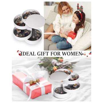 Stylish CONBOLA Jewelry Organizer for Women and Teens