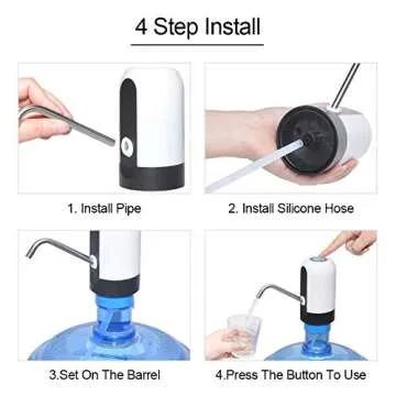 5 Gallon Water Bottle Pump - CHIVENIDO Portable Dispenser