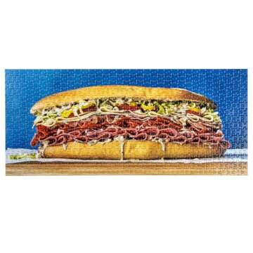 The Big Italian Sandwich Puzzle (Based on A Recipe from The Grossy Pelosi Cookbook Let's Eat!)