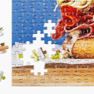 The Big Italian Sandwich Puzzle (Based on A Recipe from The Grossy Pelosi Cookbook Let's Eat!)