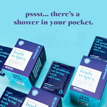 Goodwipes Really Big Body Wipes for On-the-Go Freshness