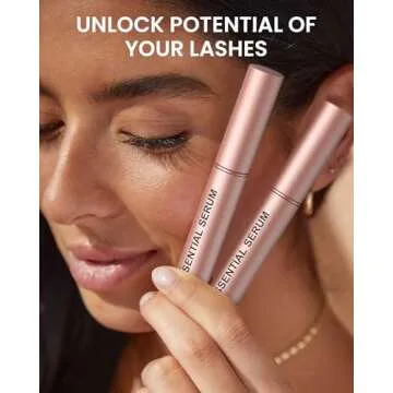 Feyano Eyelash Serum - Natural Comestic Eyelash Serum for Longer, Thicker Lashes & Brows, Boost Lash...