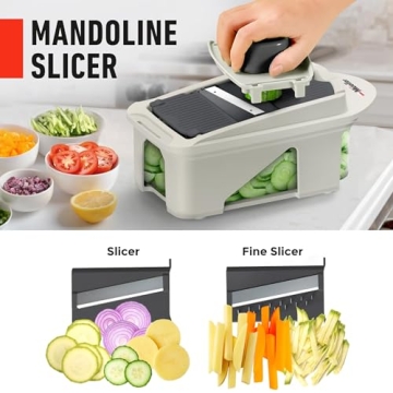 Mueller Pro-Series 12 Blade Mandoline Slicer & Chopper