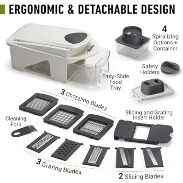 Mueller Pro-Series 12 Blade Mandoline Slicer & Chopper